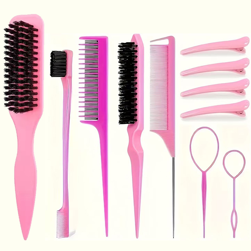 Shaving Brush Set - 11 Pcs Hair Brush Set Soft