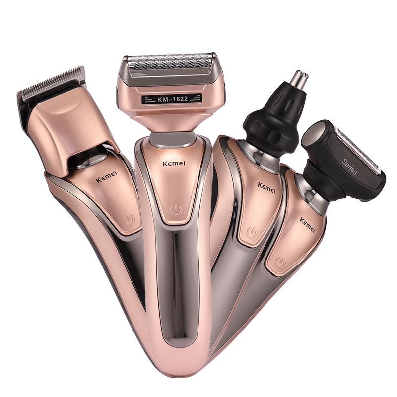 Men'S Grooming Hair And Body Wash - Kemei 4 In 1 Multifunctional Shaver