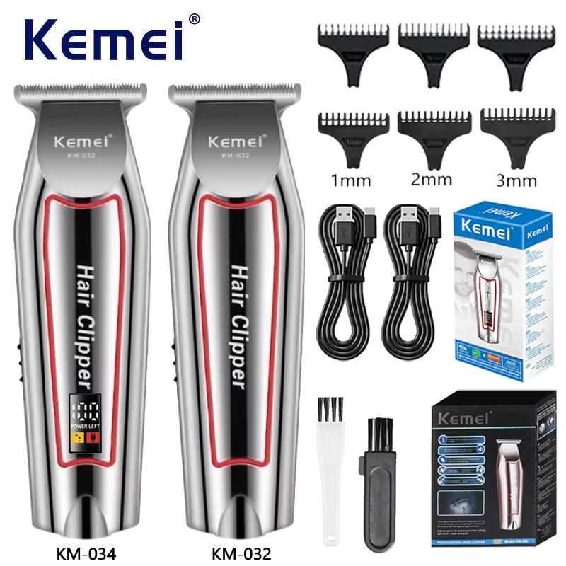 Men'S Grooming Hair And Body Wash - Kemei KM-032 Professional Hair Trimmer Electric