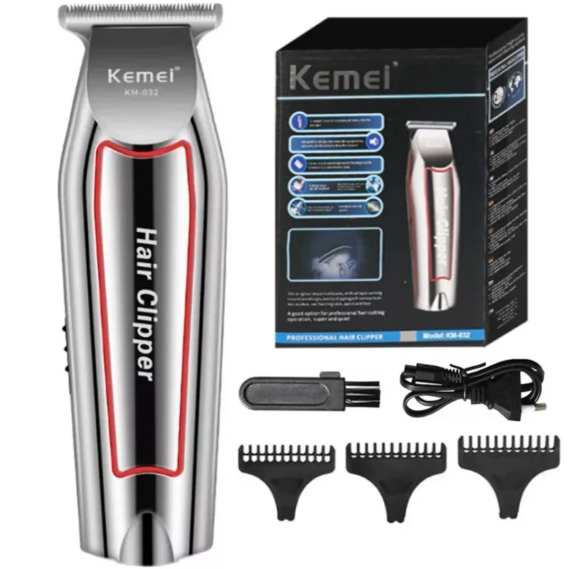 Men'S Grooming Hair And Body Wash - Kemei KM-032 Professional Hair Trimmer Electric
