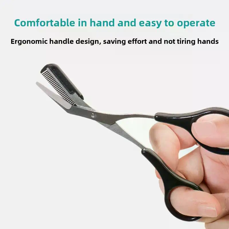Men'S Grooming Eyebrow Shape - Eyebrow Trimmer Stainless Steel Grooming Tool
