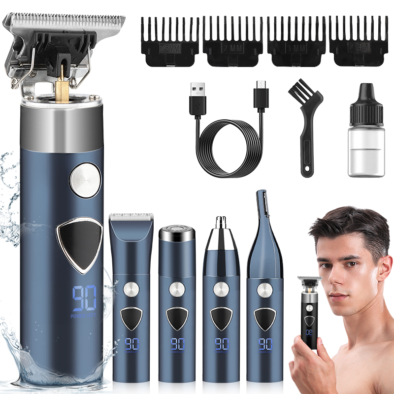 Men'S Grooming Hair And Body Wash - RESUXI HC-268B 5 in 1 Multifunction