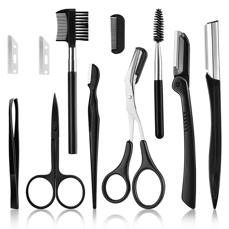 11-Pack Eyebrow Kit Eyebrow Tw - Men'S Grooming Eyebrow Shape 评论和价格