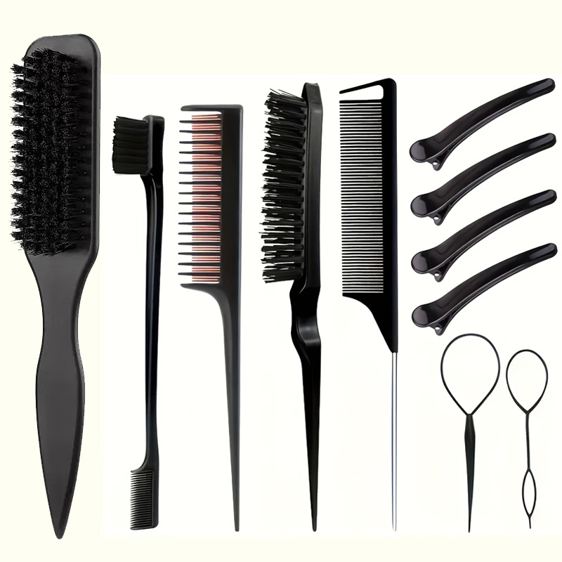 11 Pcs Hair Brush Set Soft Bea - Shaving Brush Set 评论和价格