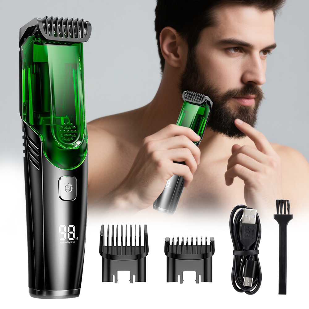Cordless Men Beard Trimmer Ele - Men'S Grooming Hair And Body Wash 评论和价格