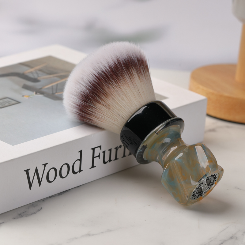 YAQI Nebula 28MM Synthetic Kno - Shaving Brush Set 评论和价格