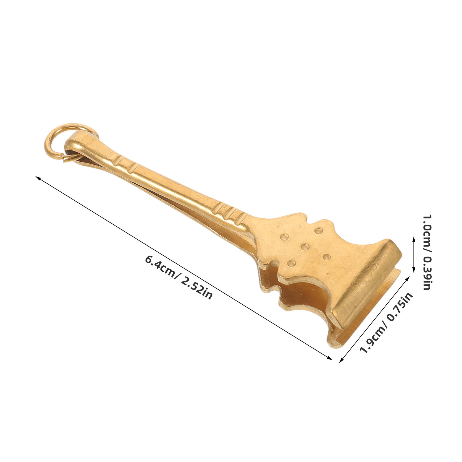 Wide Tip Gold Guitar Shaped St - Men'S Grooming Eyebrow Shape 评论和价格