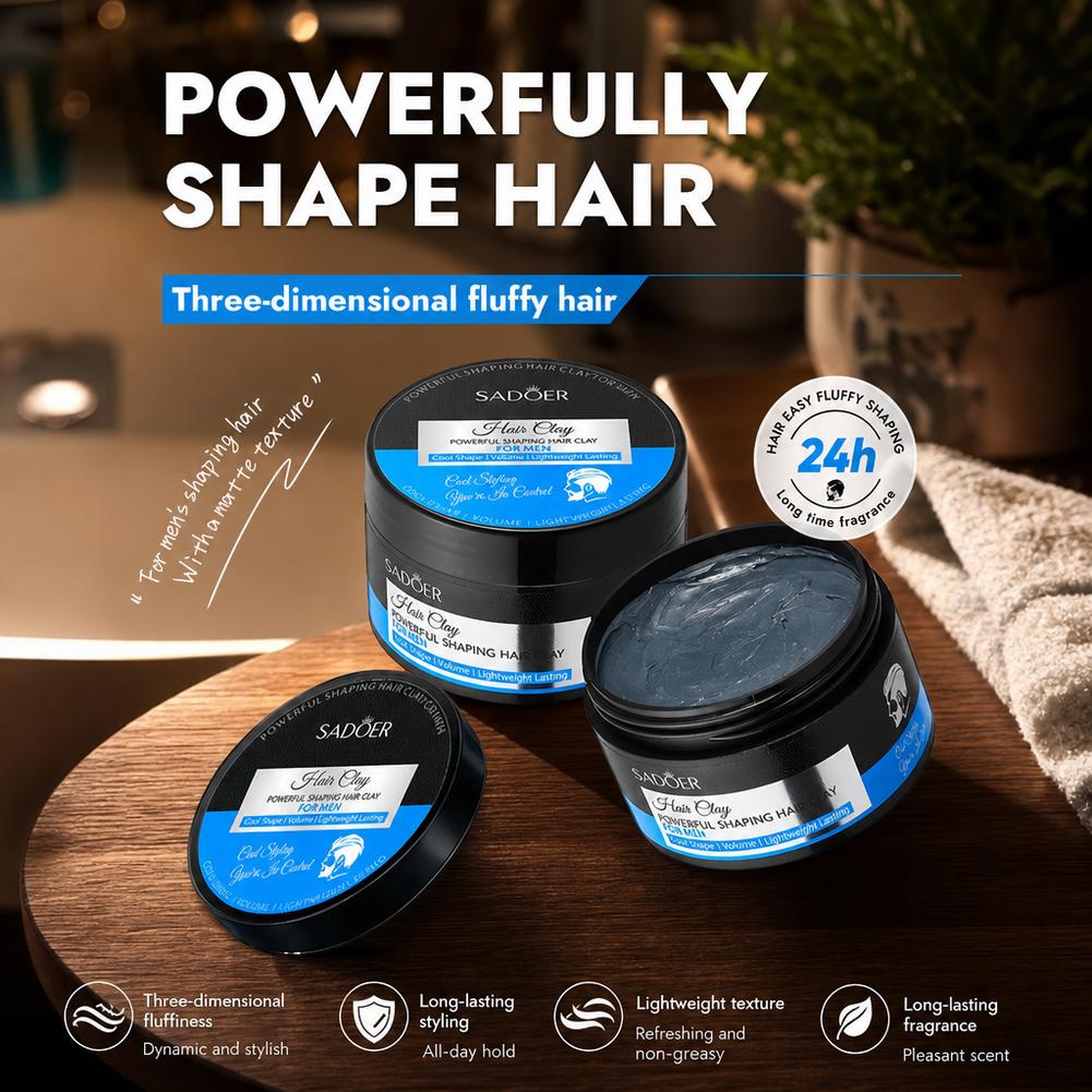 Men's Hair Styling Clay Strong - Men'S Grooming And Style 评论和价格