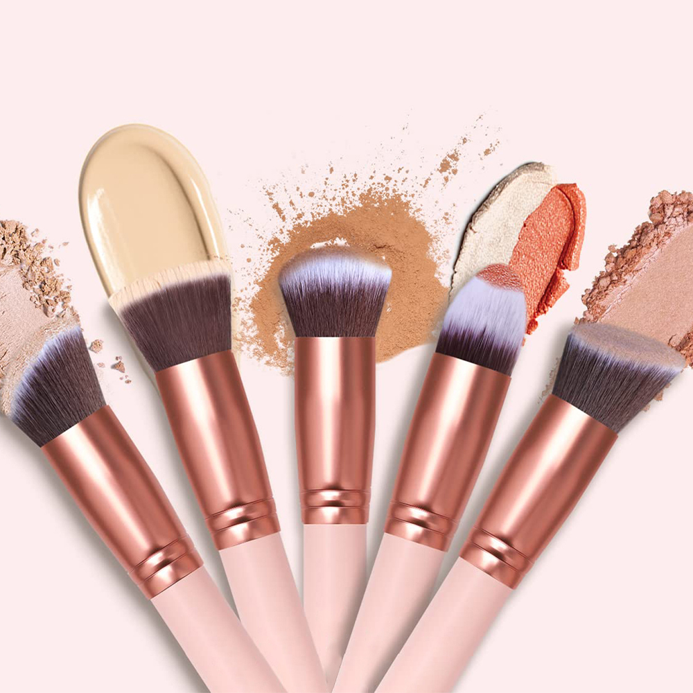 17 PCS Makeup Brush Set, Inclu - Shaving Brush Set 评论和价格