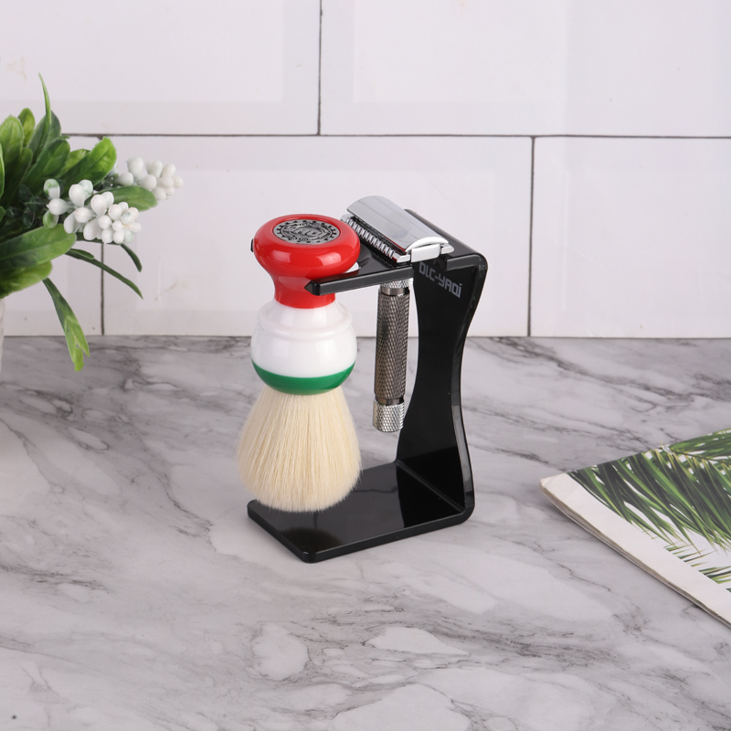2026 YAQi Cheap Creamy Black C - Shaving Brush Set 评论和价格