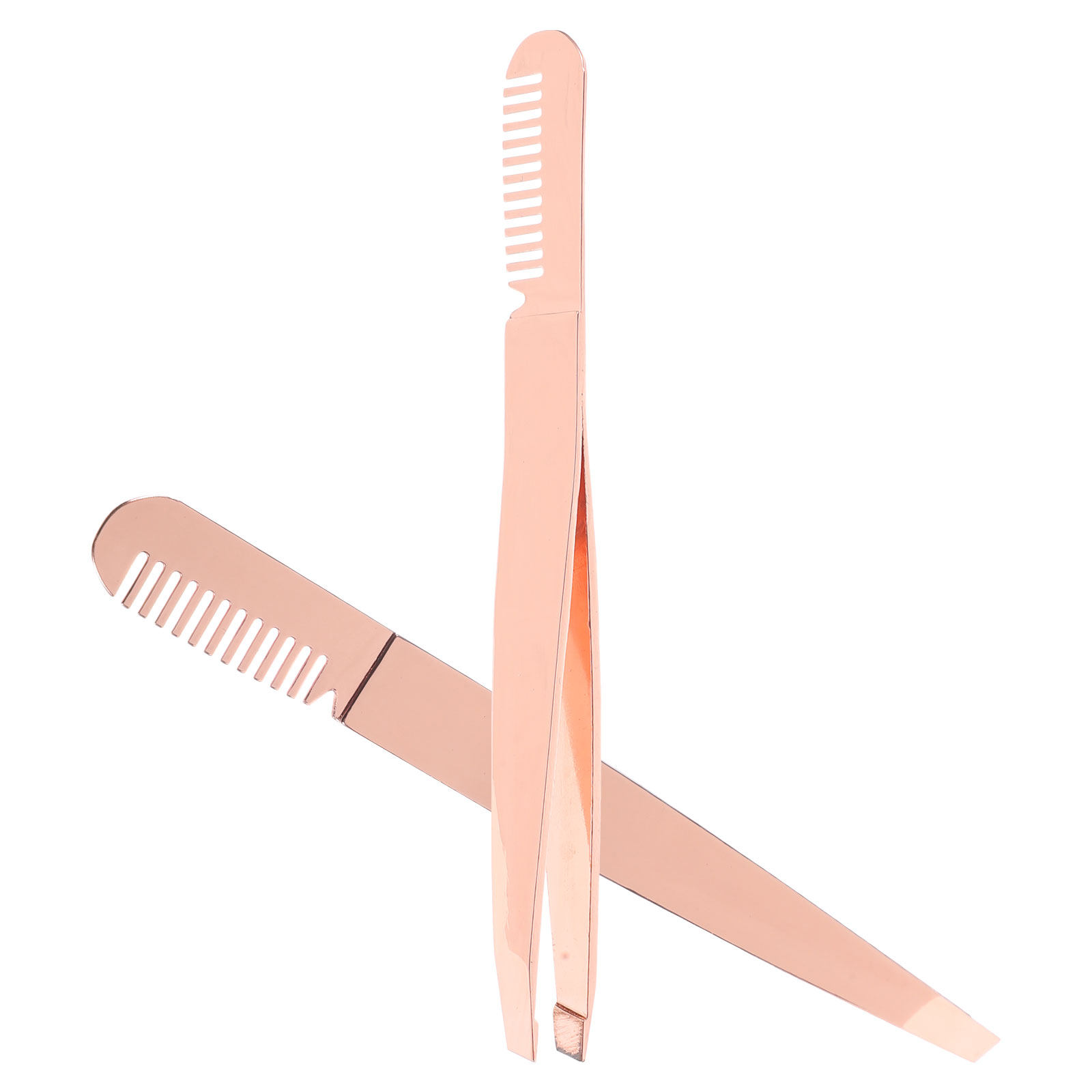2Pcs Eyebrow Tweezers Stainles - Men'S Grooming Eyebrow Shape 评论和价格