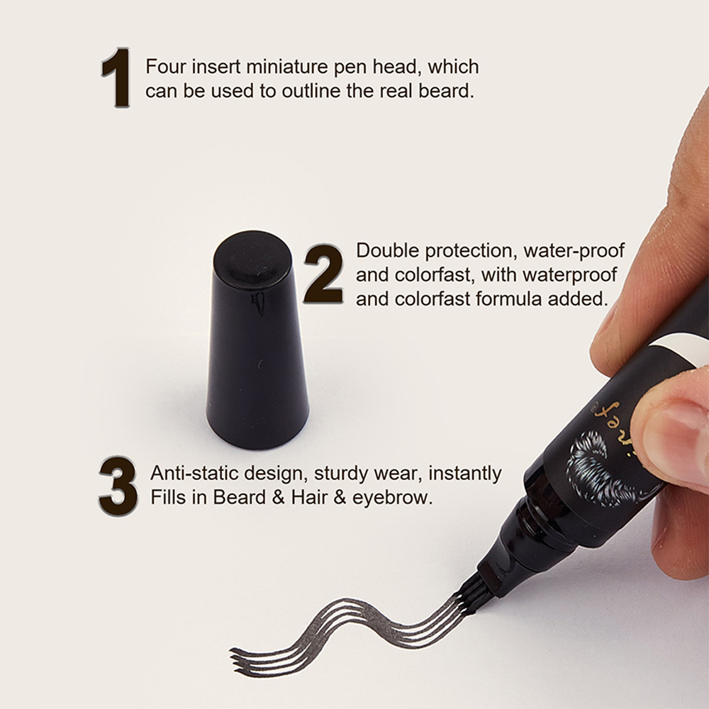 Beard Pen Filler Single Piece  - Shaving Brush Set 评论和价格