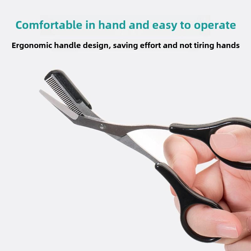 Eyebrow Trimmer Stainless Stee - Men'S Grooming Eyebrow Shape 评论和价格