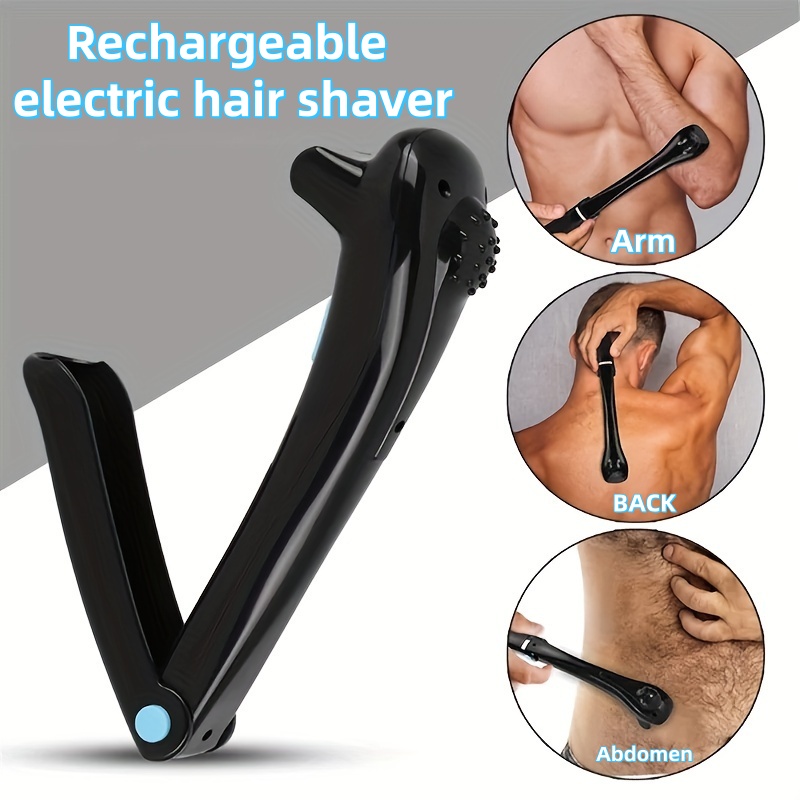 Rechargeable Electric Back Sha - Men'S Grooming Hair And Body Wash 评论和价格